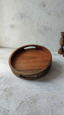 سینی تمام چوب گردو قطر ۳۰