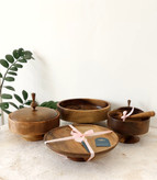 شکلاتخوری و میوه خوری چوبی